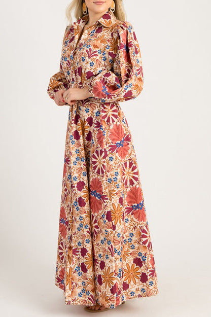 Floral Harvest Maxi Dress