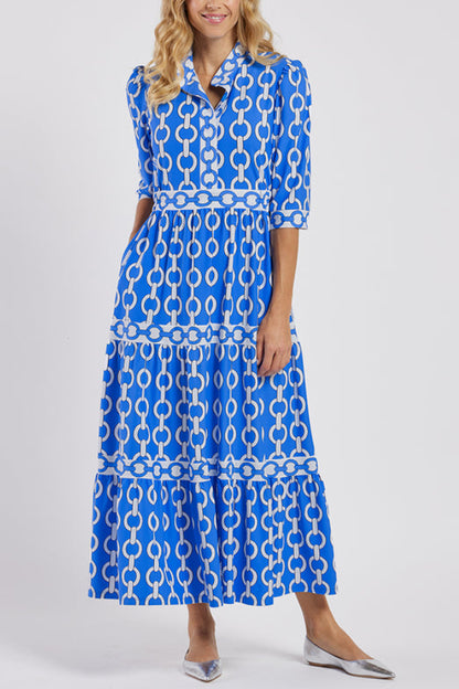 Midi Print Dress
