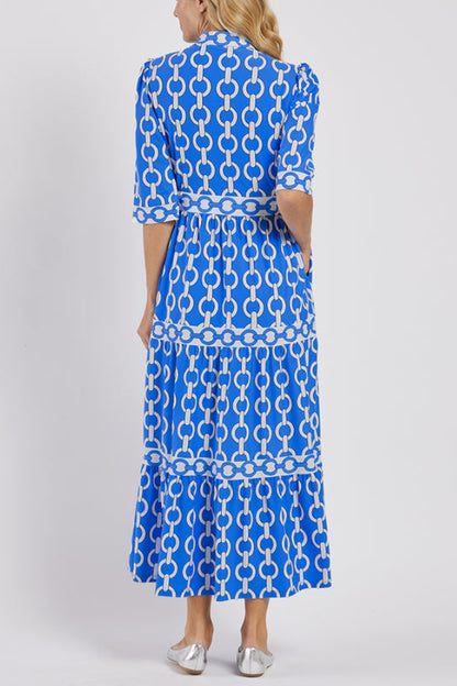 Midi Print Dress