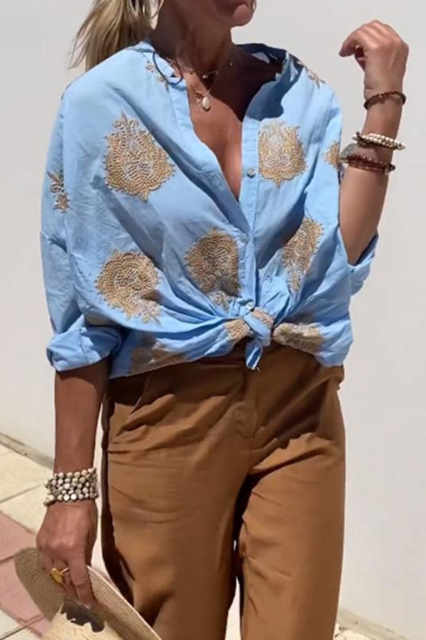 Blouse met print