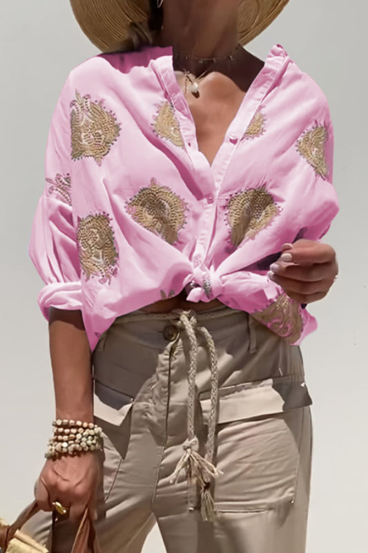Blouse met print