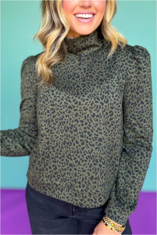 Chandler Mock Neck Long Sleeve Top